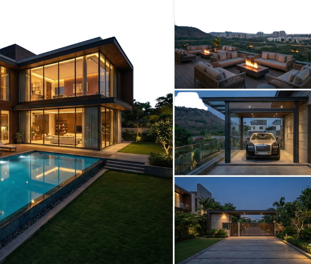 Signature Luxury Villa Hyderabad Kokapet